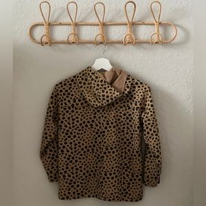 Jaggery girls jacket, animal print